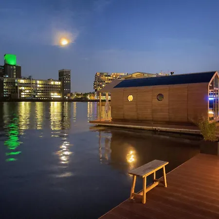 Botel Wikkelboat Nr2 At Floating Rijnhaven Rotterdam